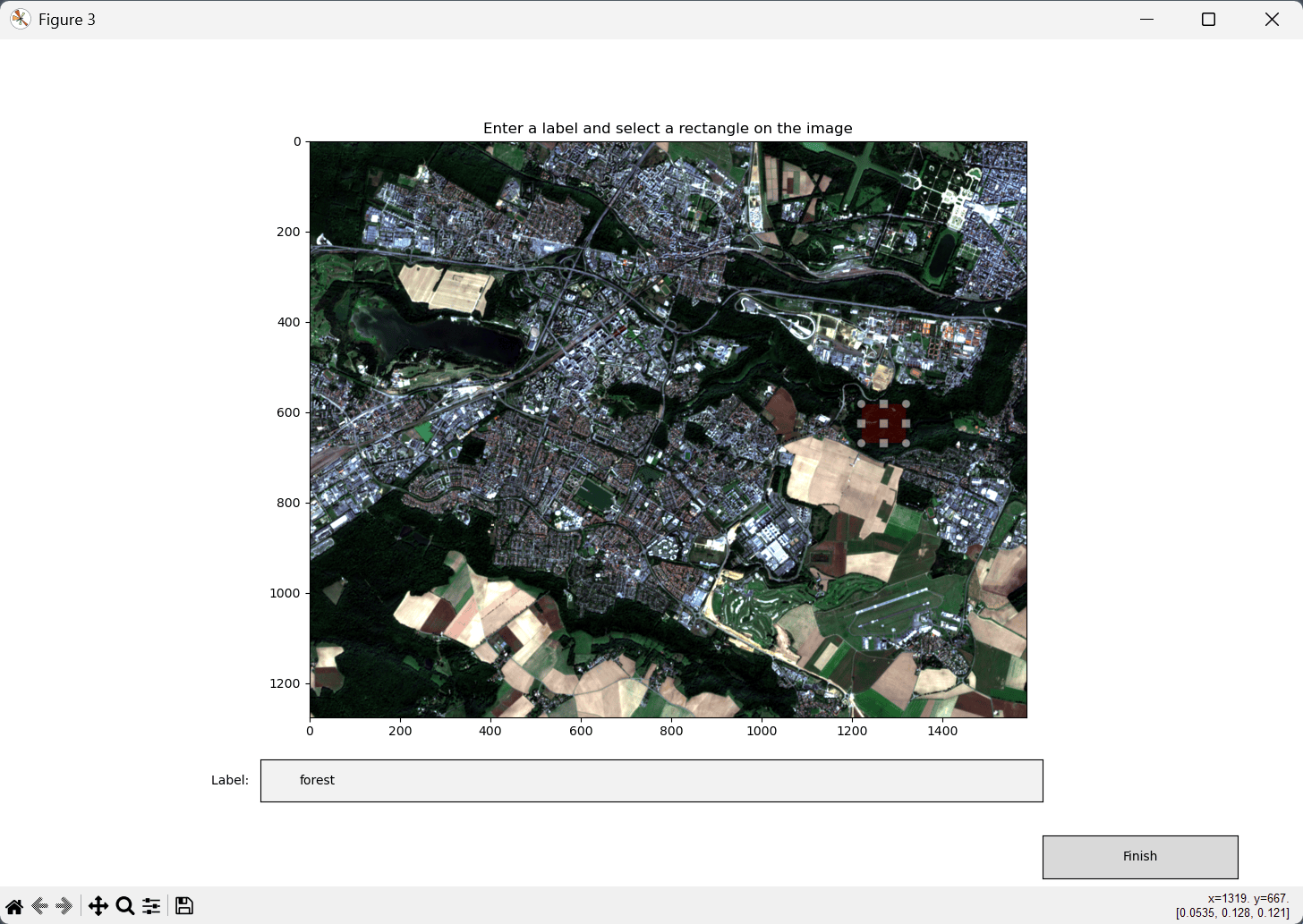 Labélisation de la base de test