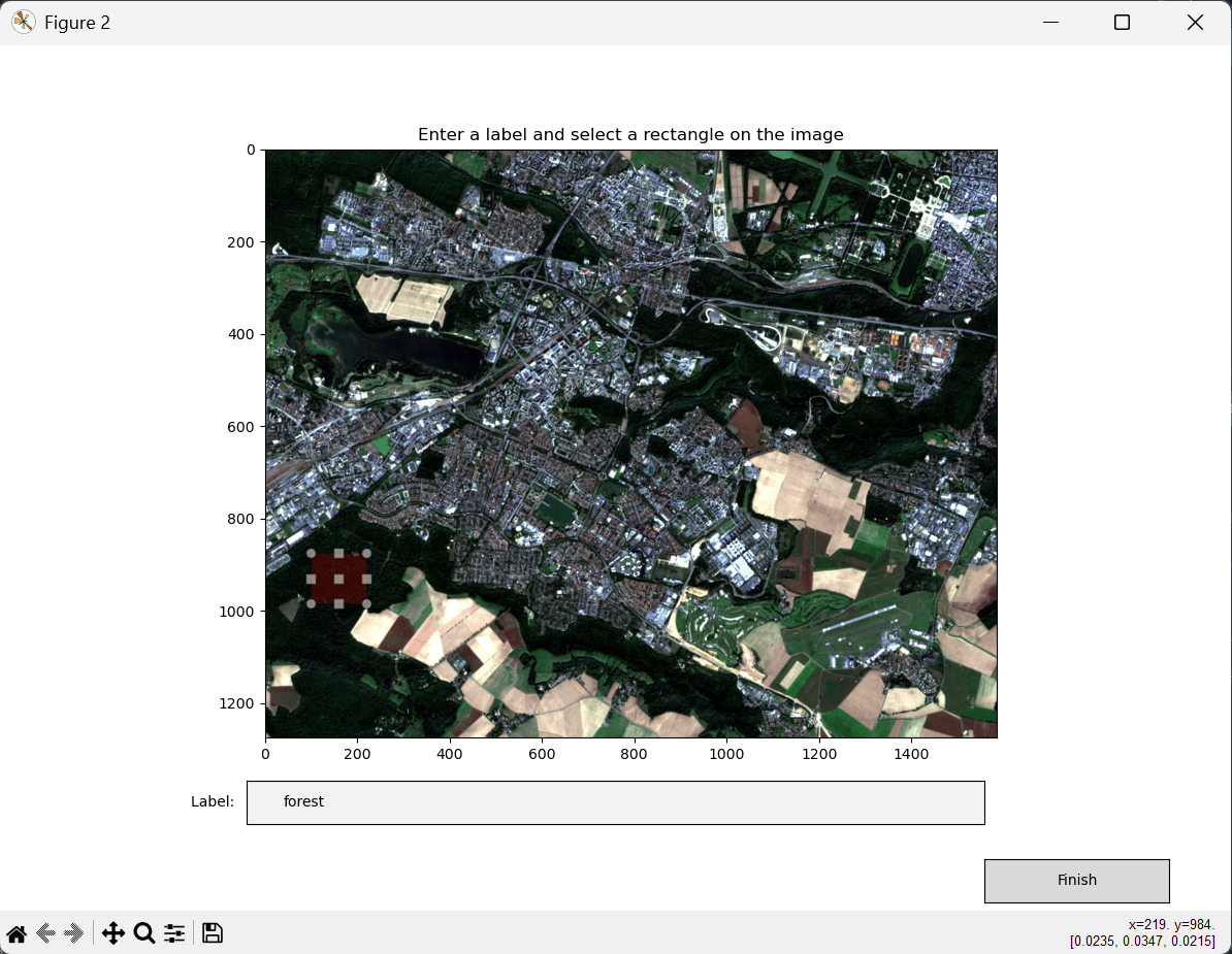 Labélisation de la base d'entrainement