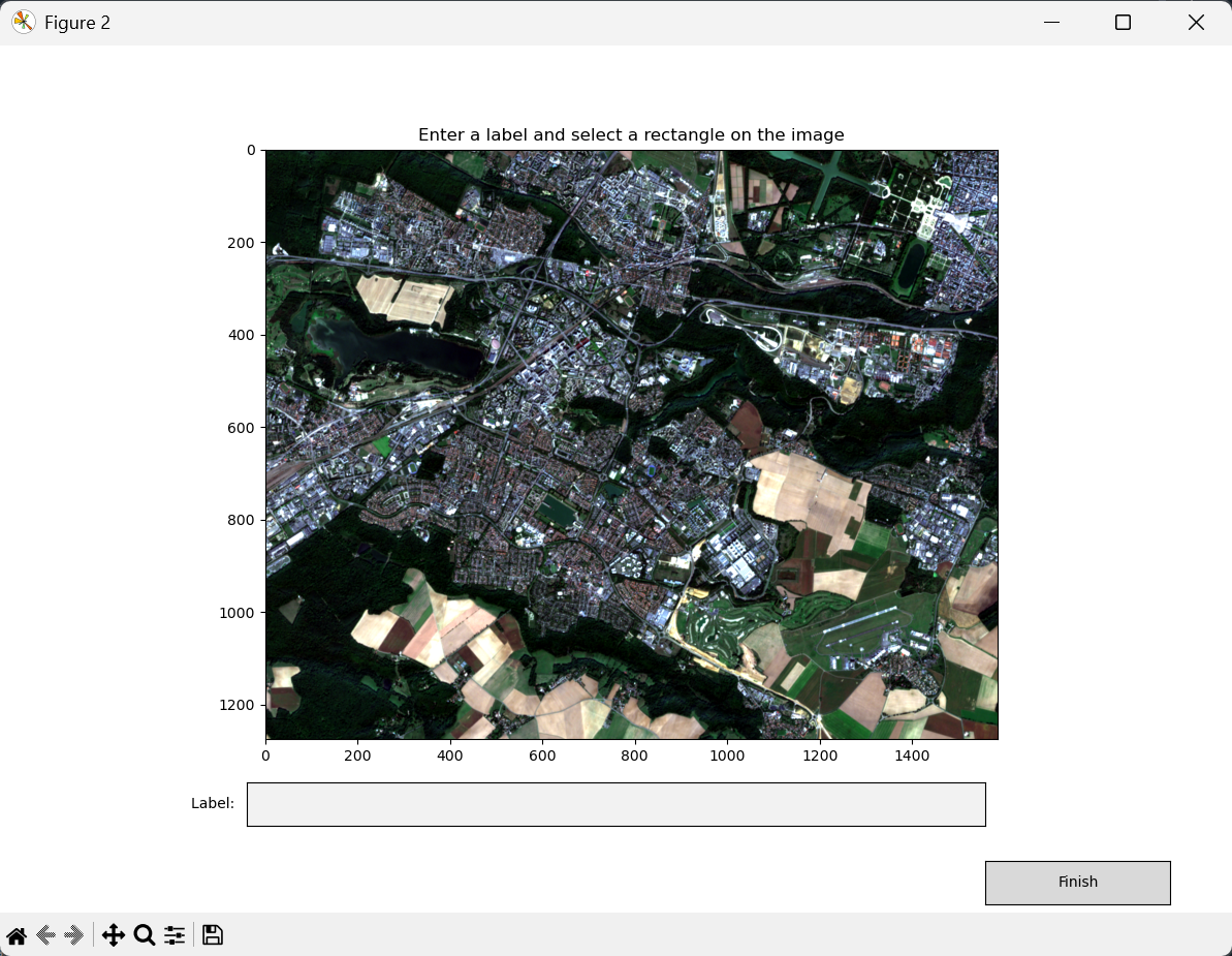 Fenêtre de labélisation